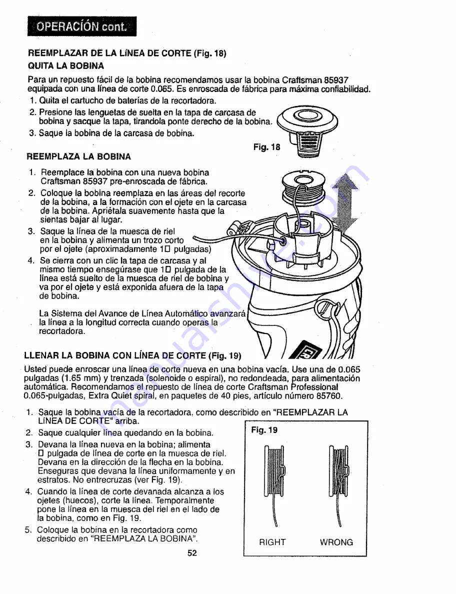 Craftsman 172.74815 Operator'S Manual Download Page 292