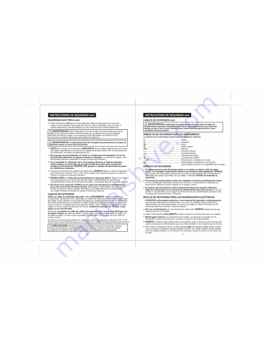 Craftsman 172.796570 Operator'S Manual Download Page 18