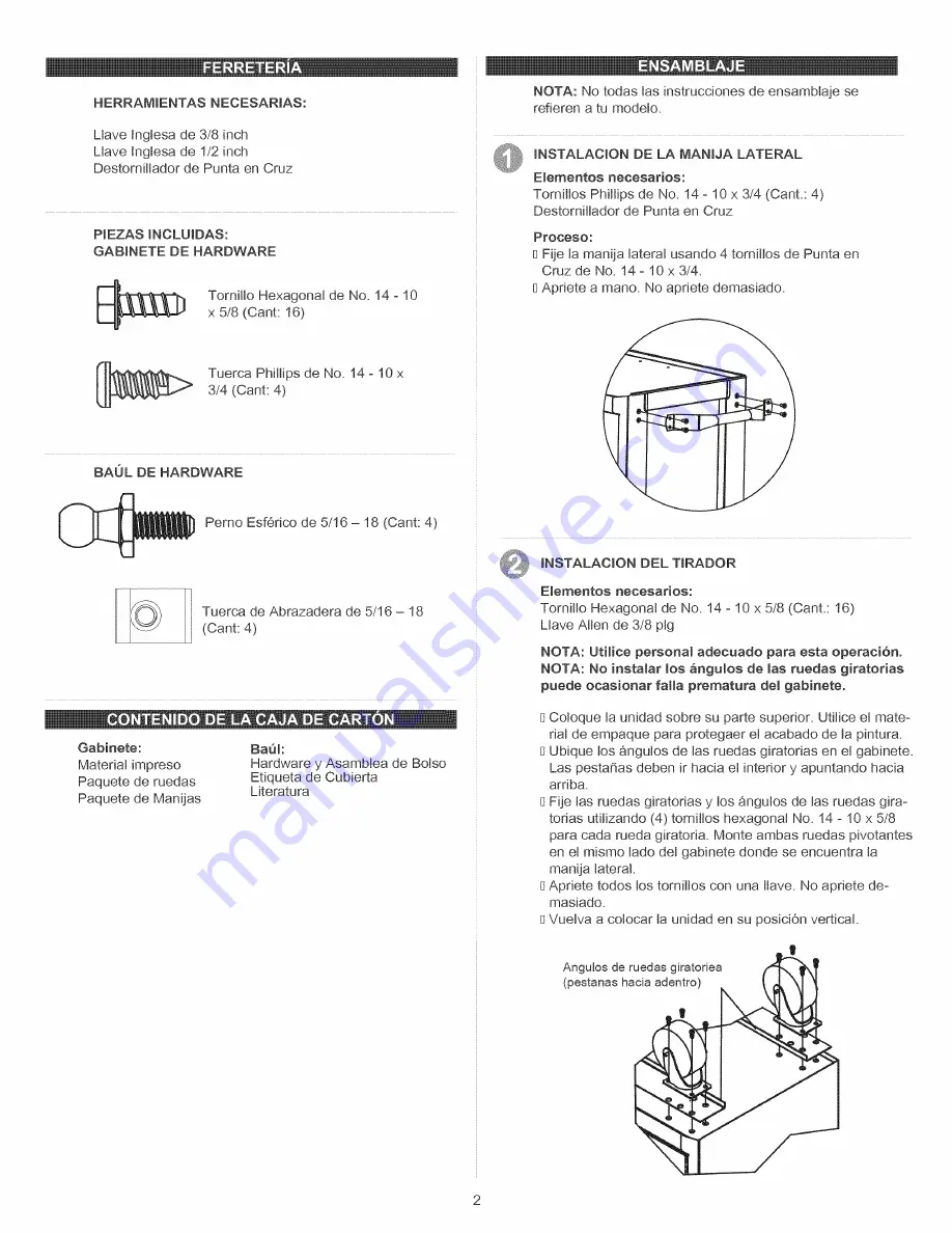 Craftsman 18383 Скачать руководство пользователя страница 6