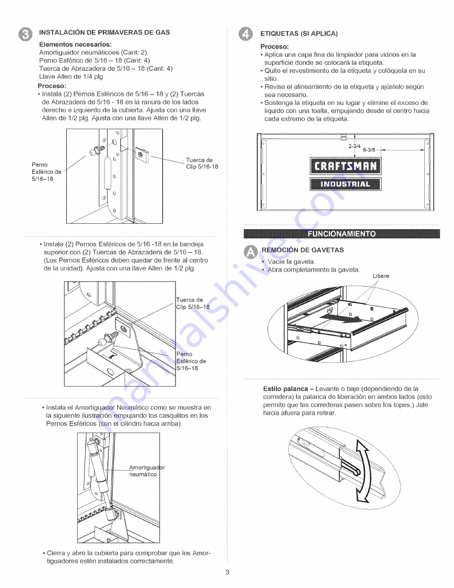 Craftsman 18383 Скачать руководство пользователя страница 7