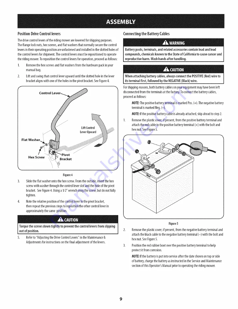 Craftsman 204110 Operator'S Manual Download Page 9