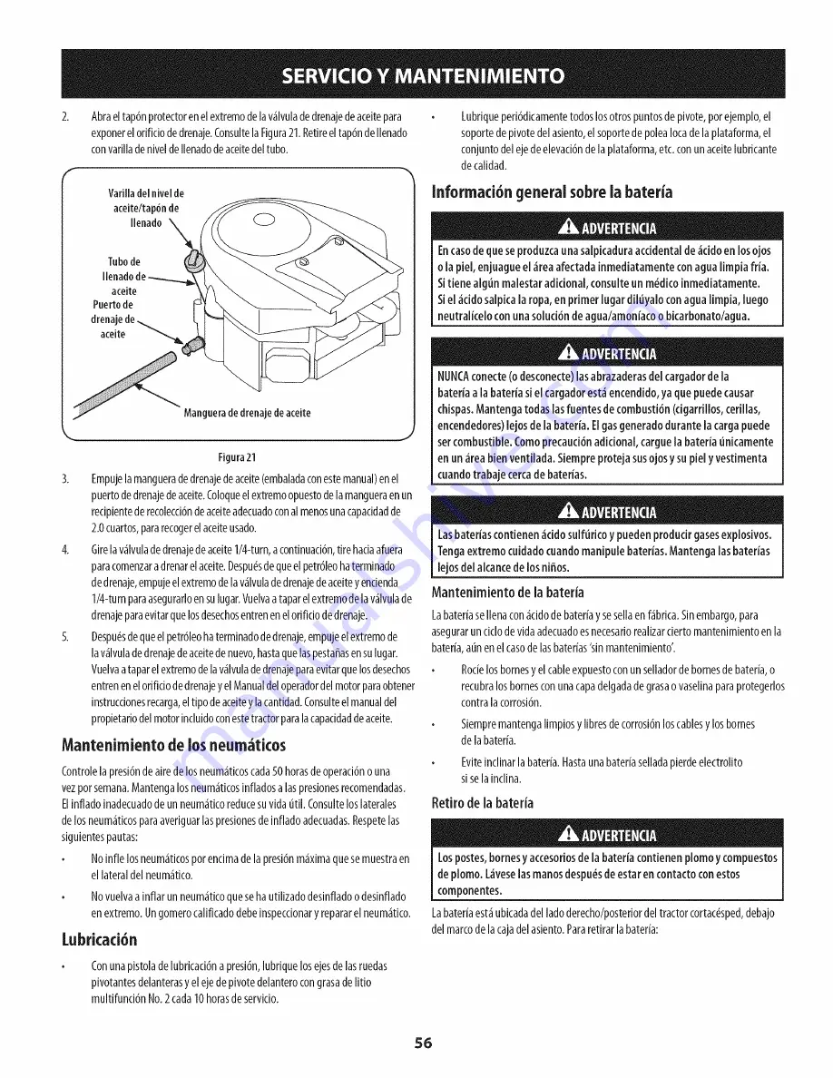 Craftsman 204110 Operator'S Manual Download Page 56