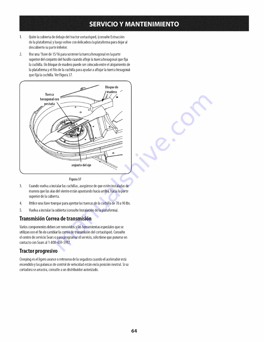 Craftsman 204110 Скачать руководство пользователя страница 64