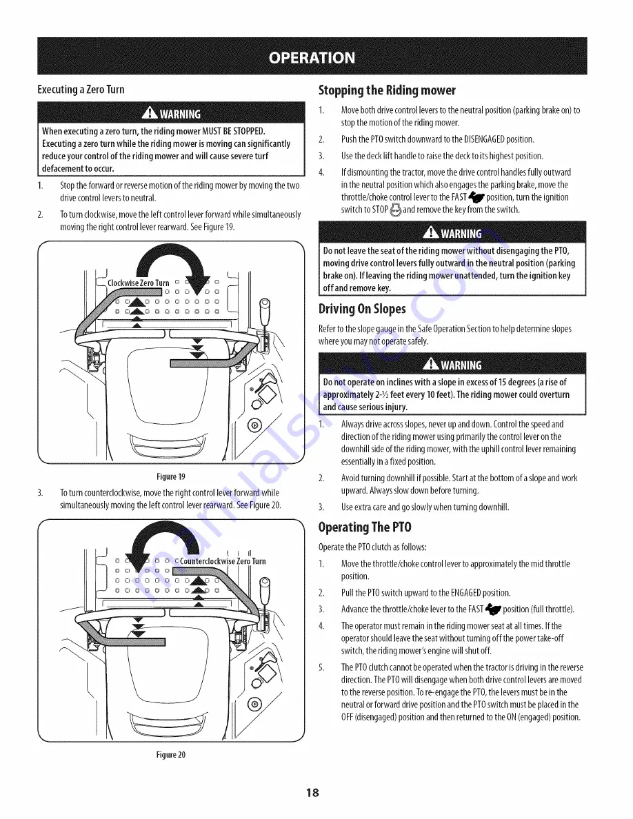 Craftsman 204111 Operator'S Manual Download Page 18