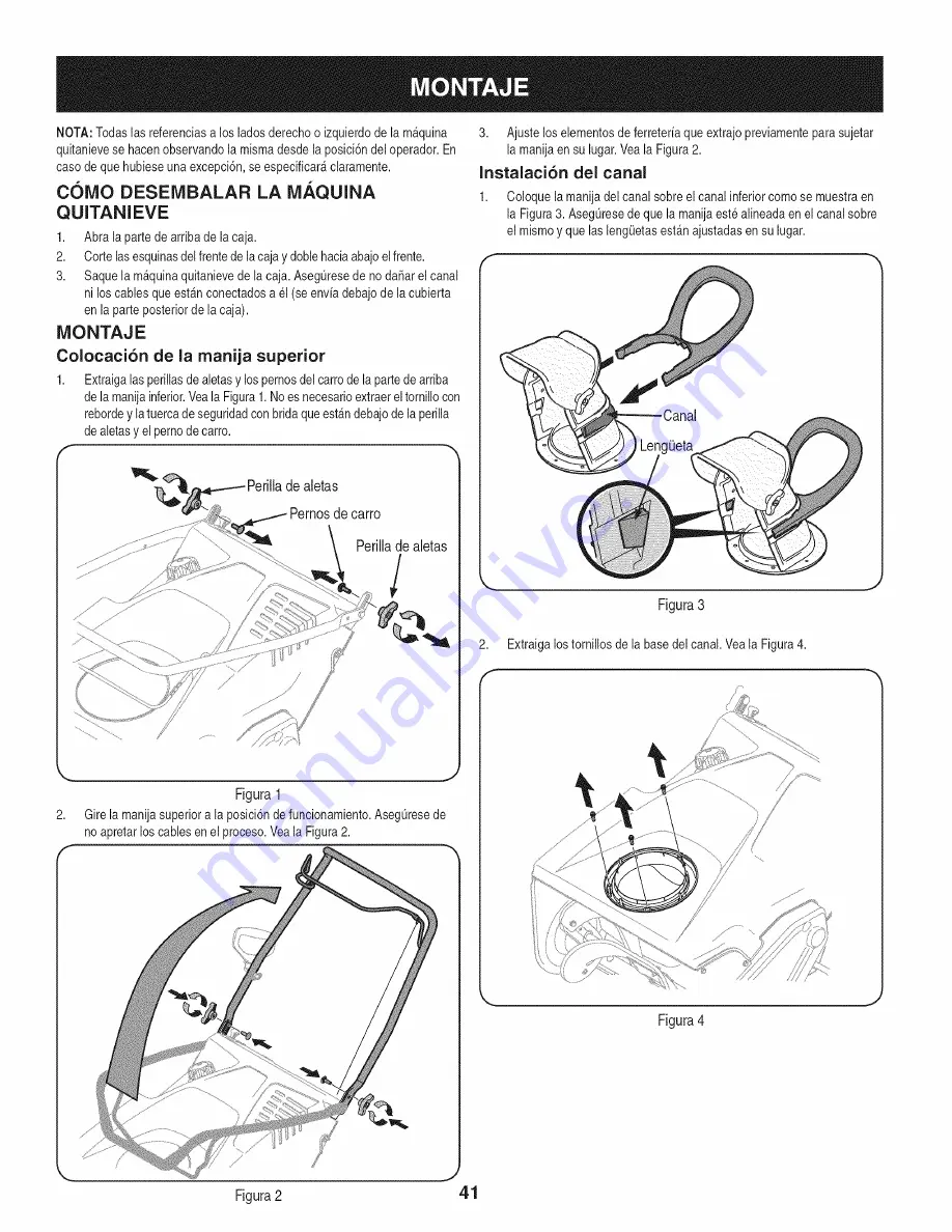 Craftsman 247.116830 Operator'S Manual Download Page 41