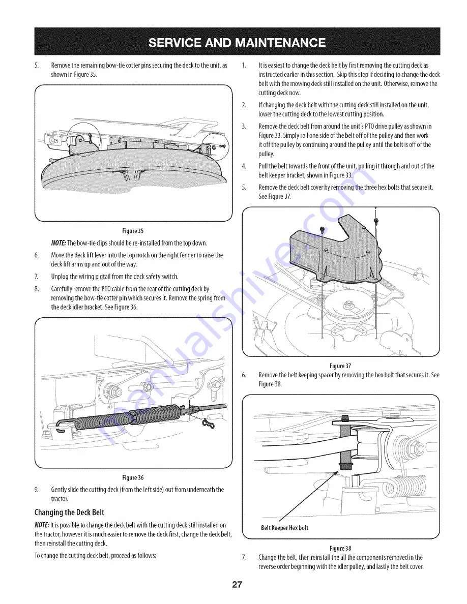 Craftsman 247.203691 Operator'S Manual Download Page 27