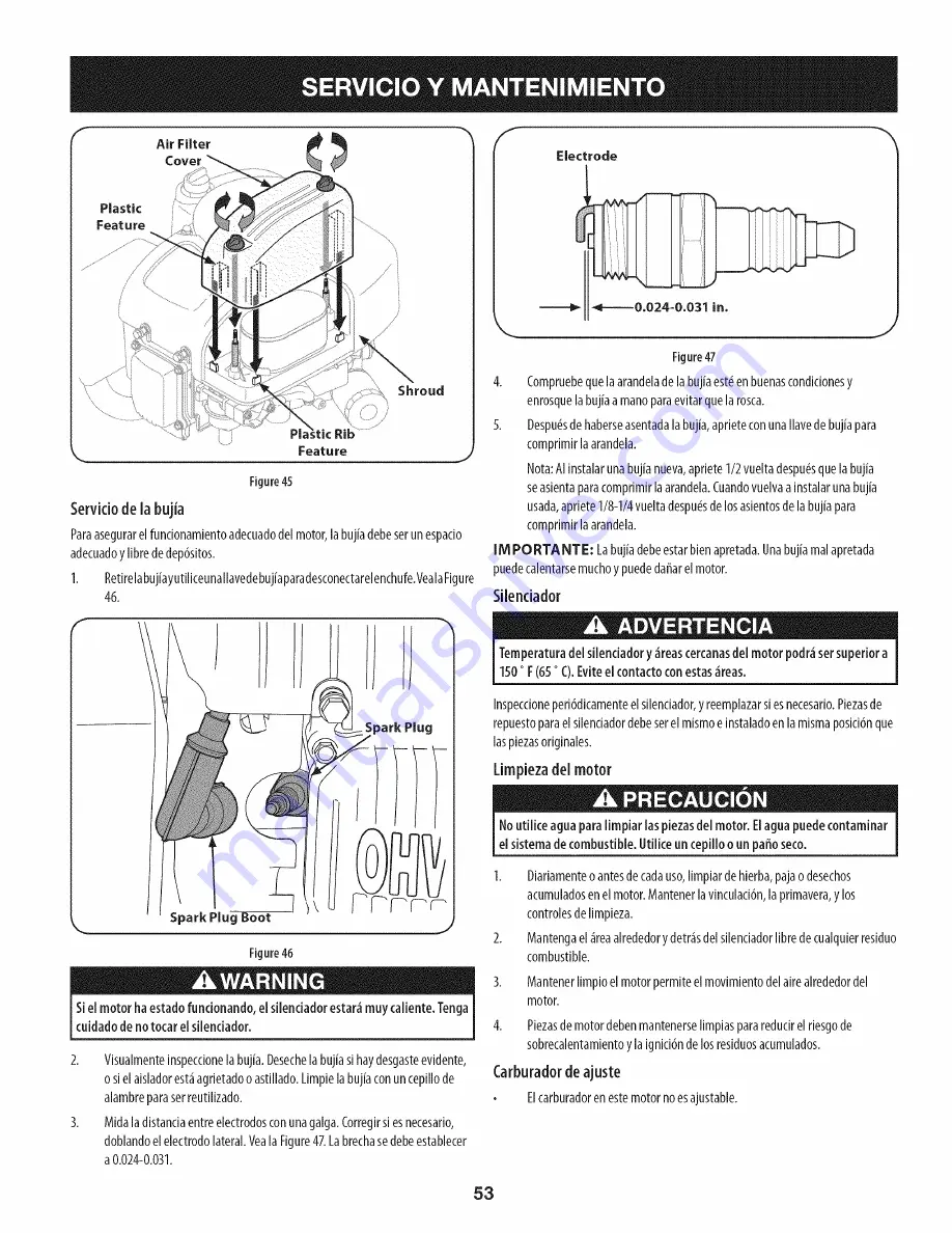 Craftsman 247.203712 Operator'S Manual Download Page 53