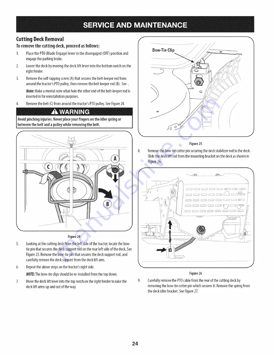 Craftsman 247.203721 Operator'S Manual Download Page 24