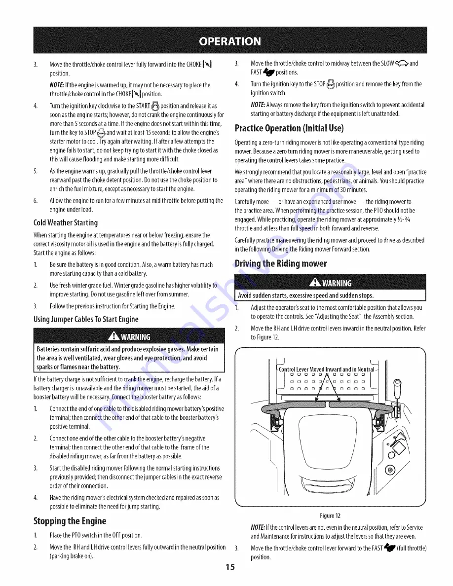 Craftsman 247.204112 Operator'S Manual Download Page 15