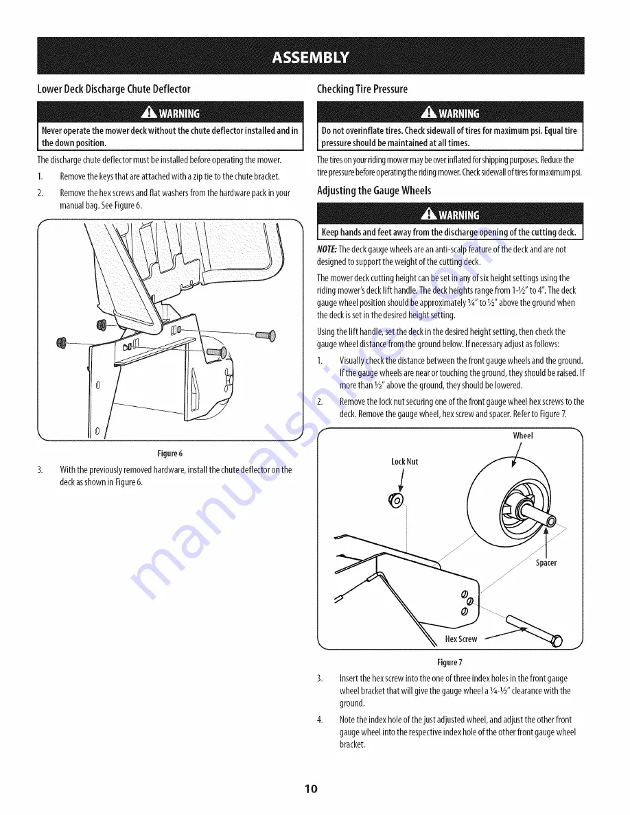 Craftsman 247.204201 Operator'S Manual Download Page 10