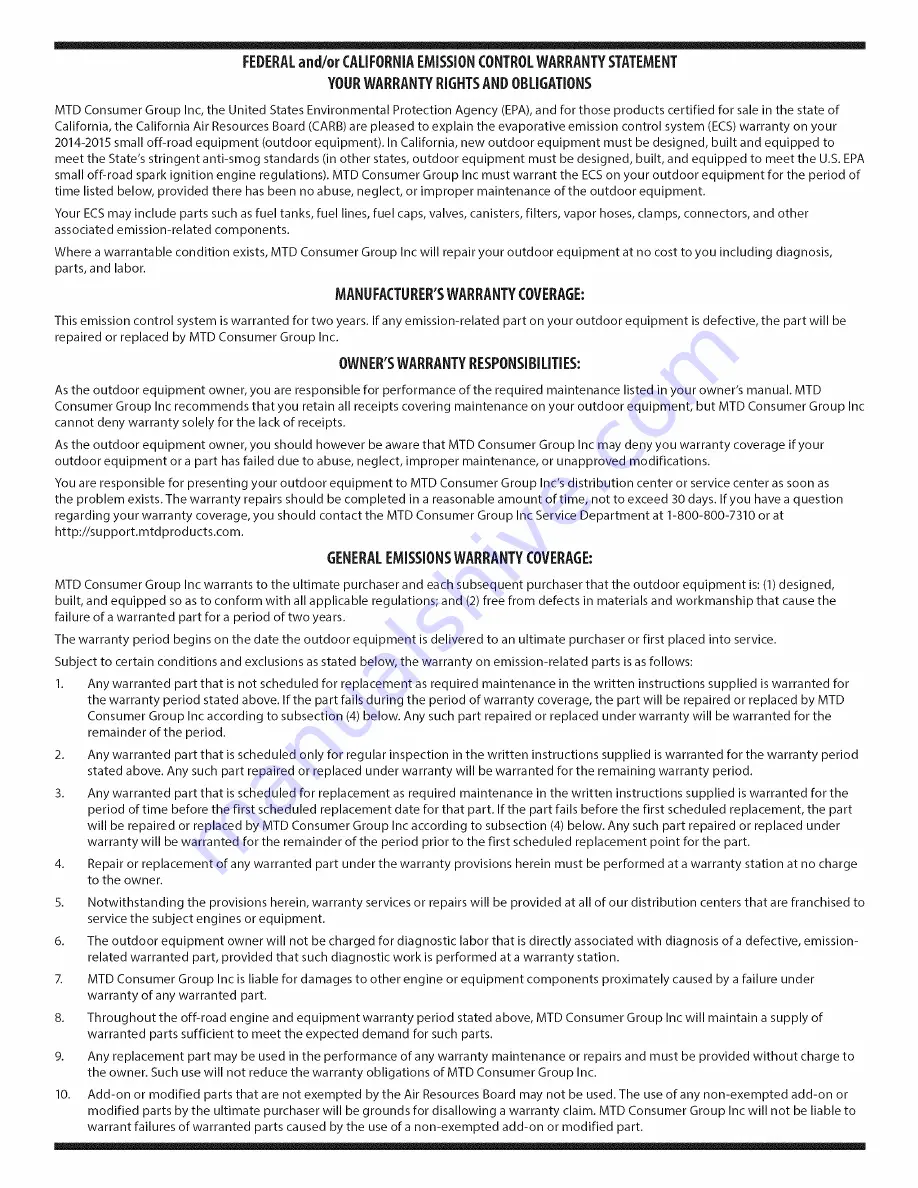 Craftsman 247.204201 Operator'S Manual Download Page 36