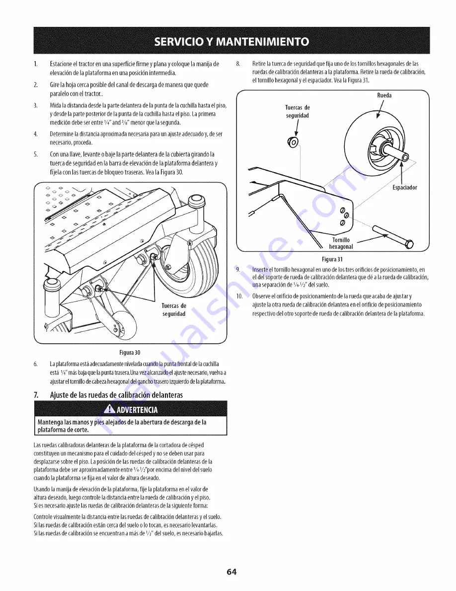 Craftsman 247.204201 Скачать руководство пользователя страница 64