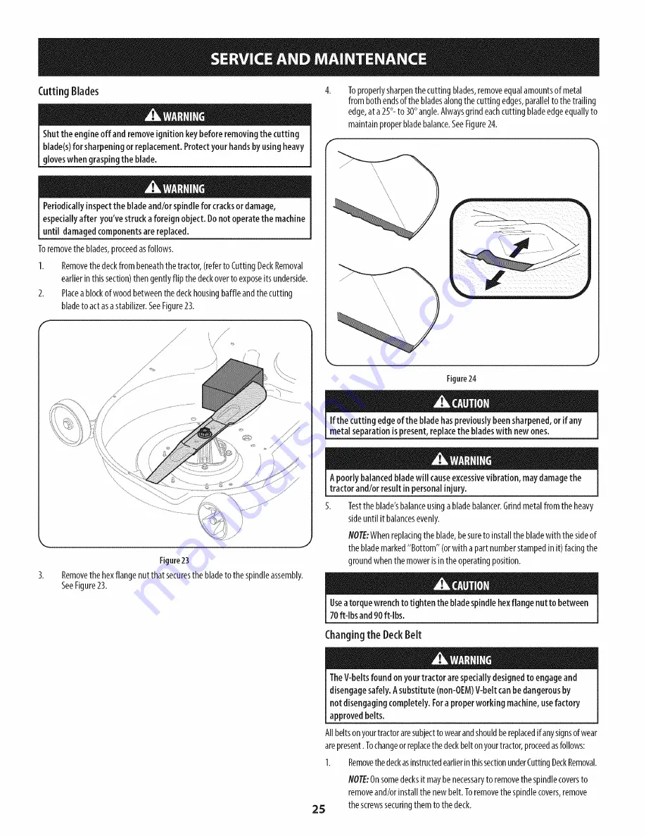 Craftsman 247.204420 Operator'S Manual Download Page 25