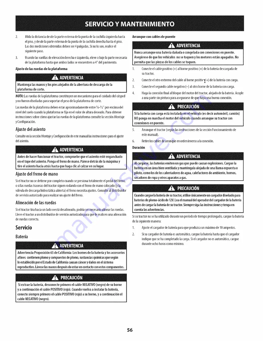 Craftsman 247.204420 Operator'S Manual Download Page 56