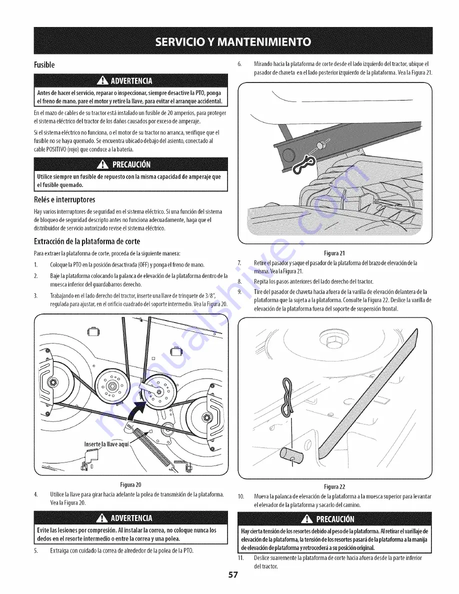 Craftsman 247.204420 Operator'S Manual Download Page 57