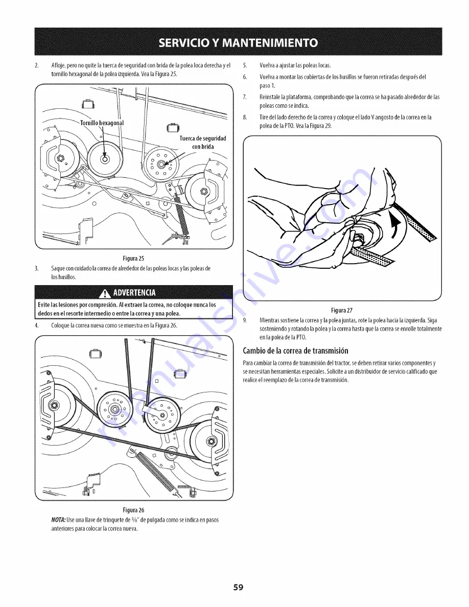 Craftsman 247.204420 Operator'S Manual Download Page 59