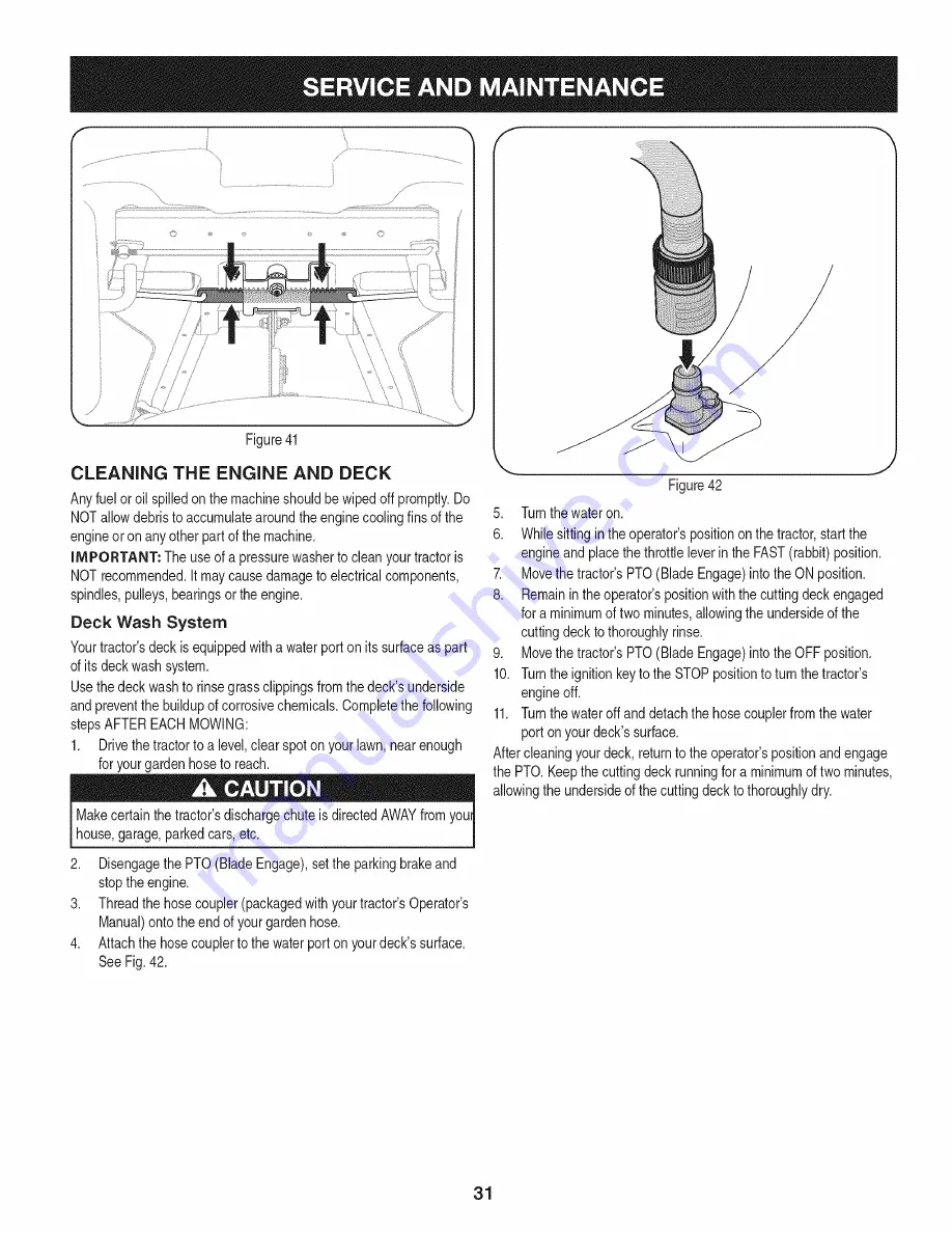 Craftsman 247.25000 Operator'S Manual Download Page 31