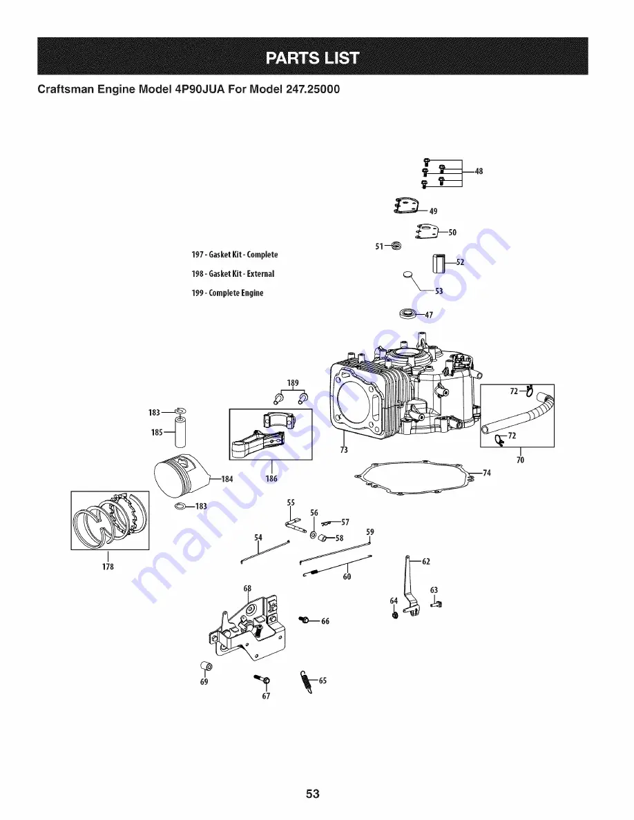 Craftsman 247.25000 Скачать руководство пользователя страница 53