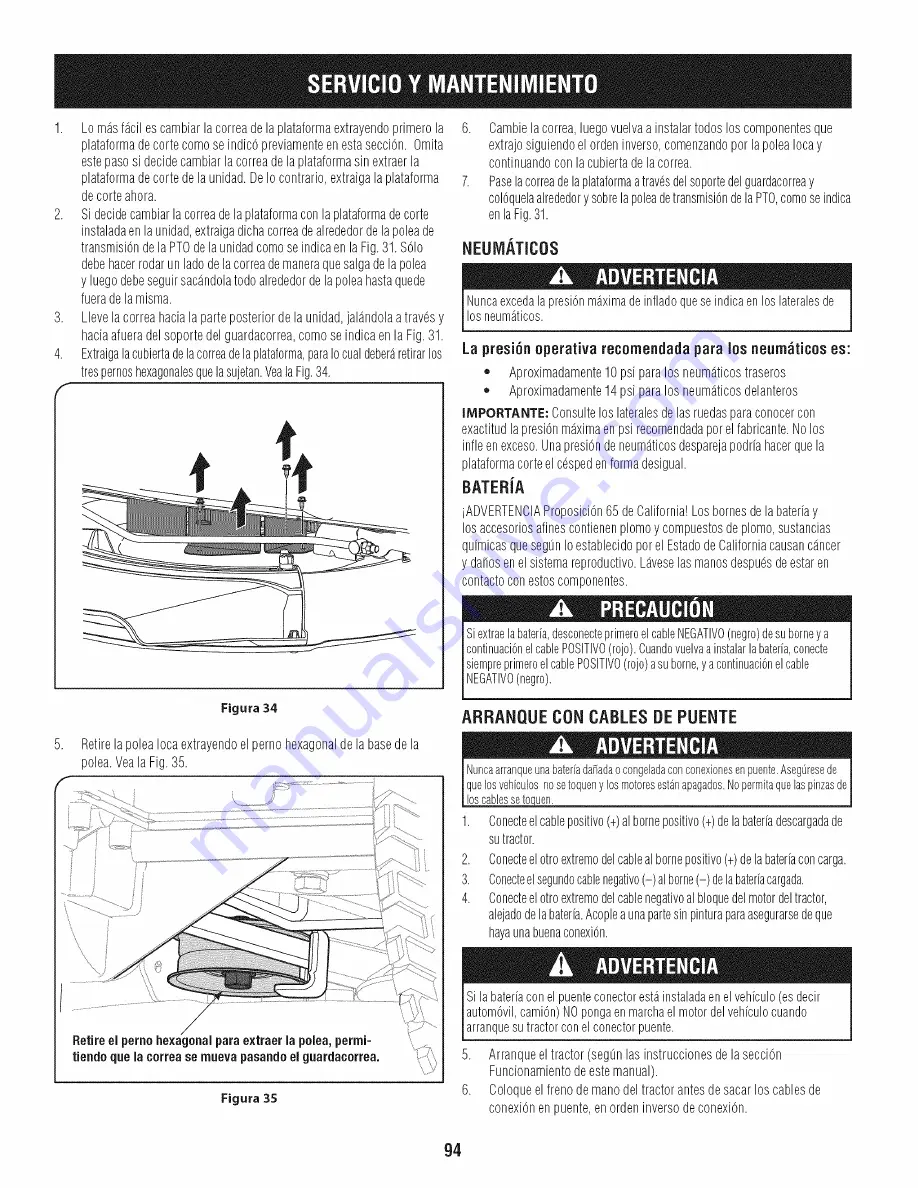 Craftsman 247.25000 Operator'S Manual Download Page 94