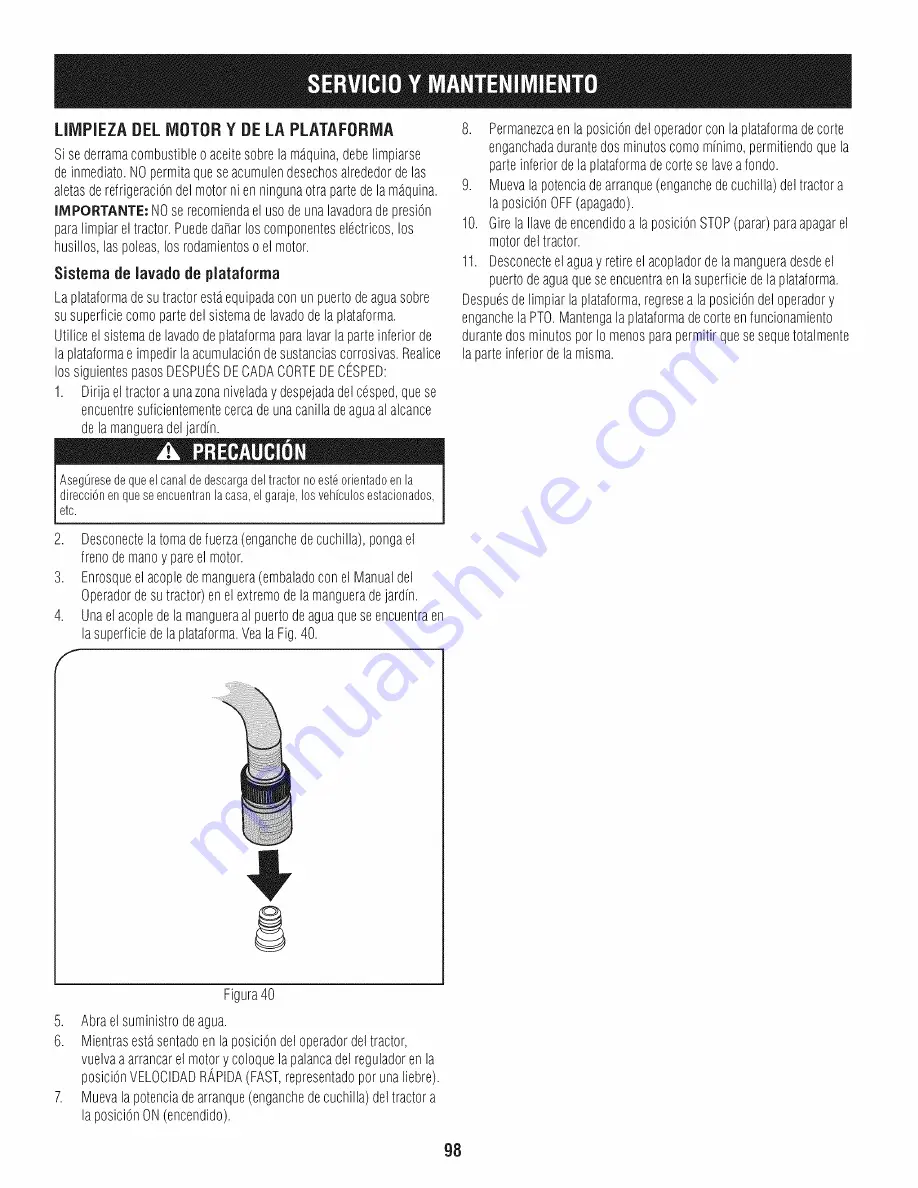 Craftsman 247.25000 Operator'S Manual Download Page 98