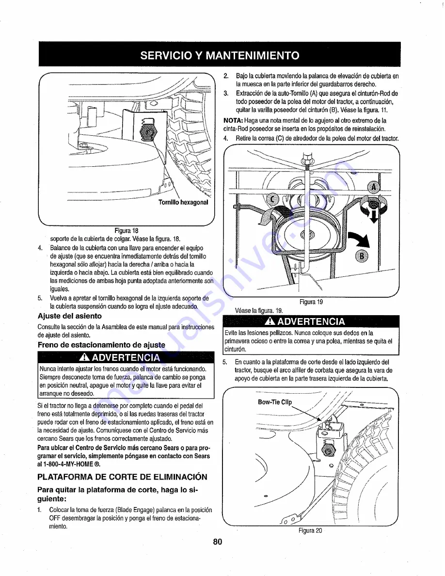 Craftsman 247.28883 Operator'S Manual Download Page 80