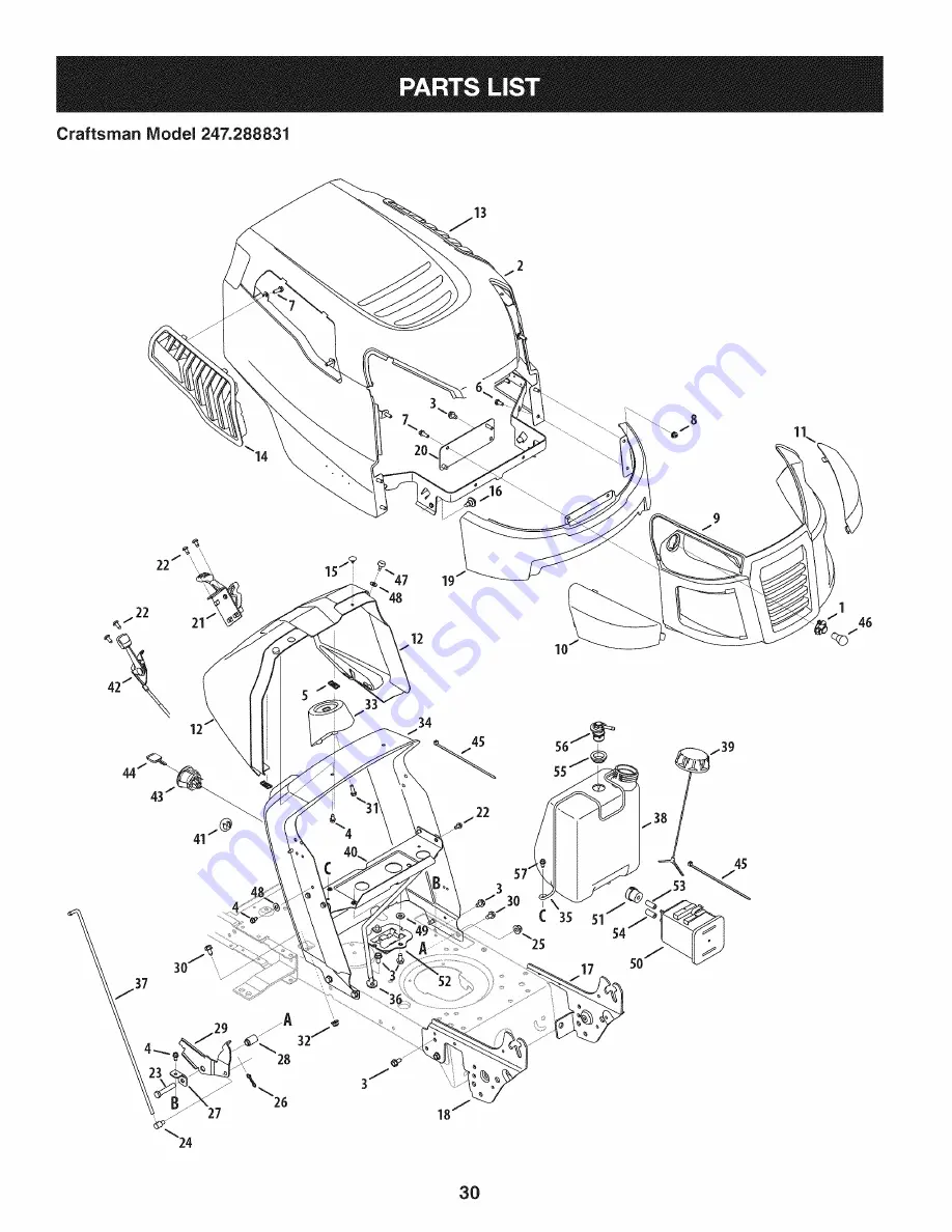 Craftsman 247.288831 Operator'S Manual Download Page 30