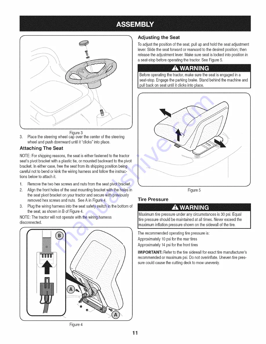 Craftsman 247.28885 Operator'S Manual Download Page 11