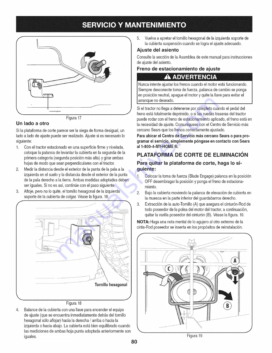 Craftsman 247.28885 Operator'S Manual Download Page 80