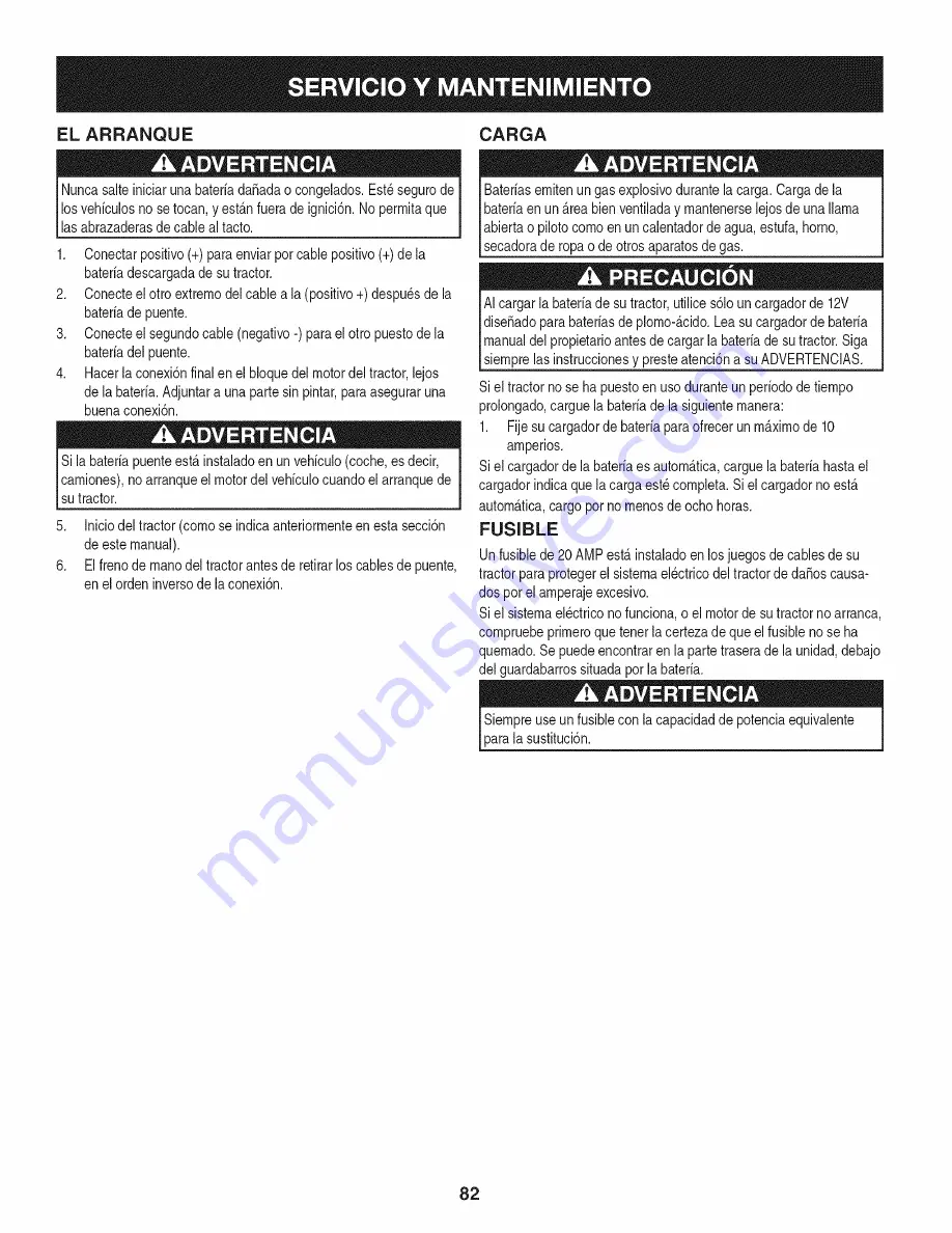 Craftsman 247.288851 Operator'S Manual Download Page 82