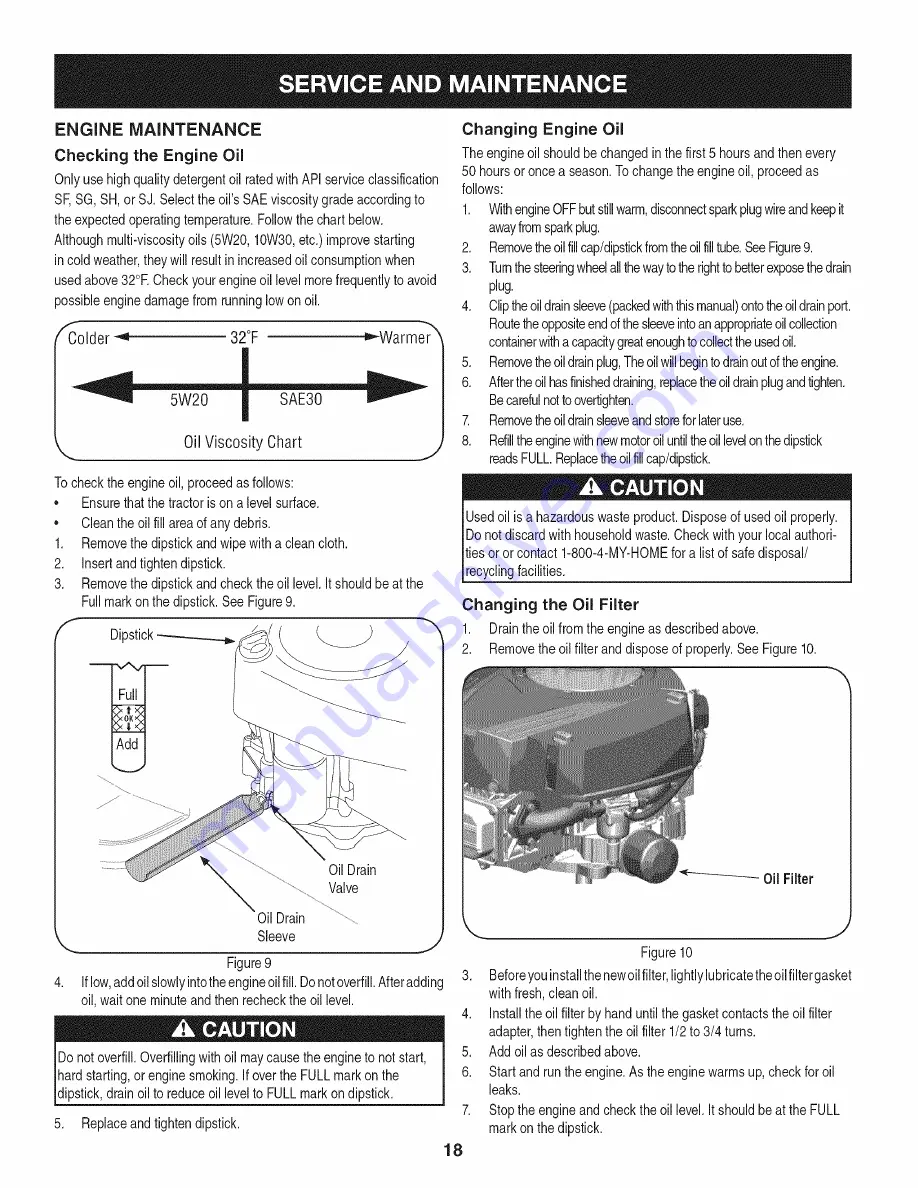 Craftsman 247.288861 Operator'S Manual Download Page 18