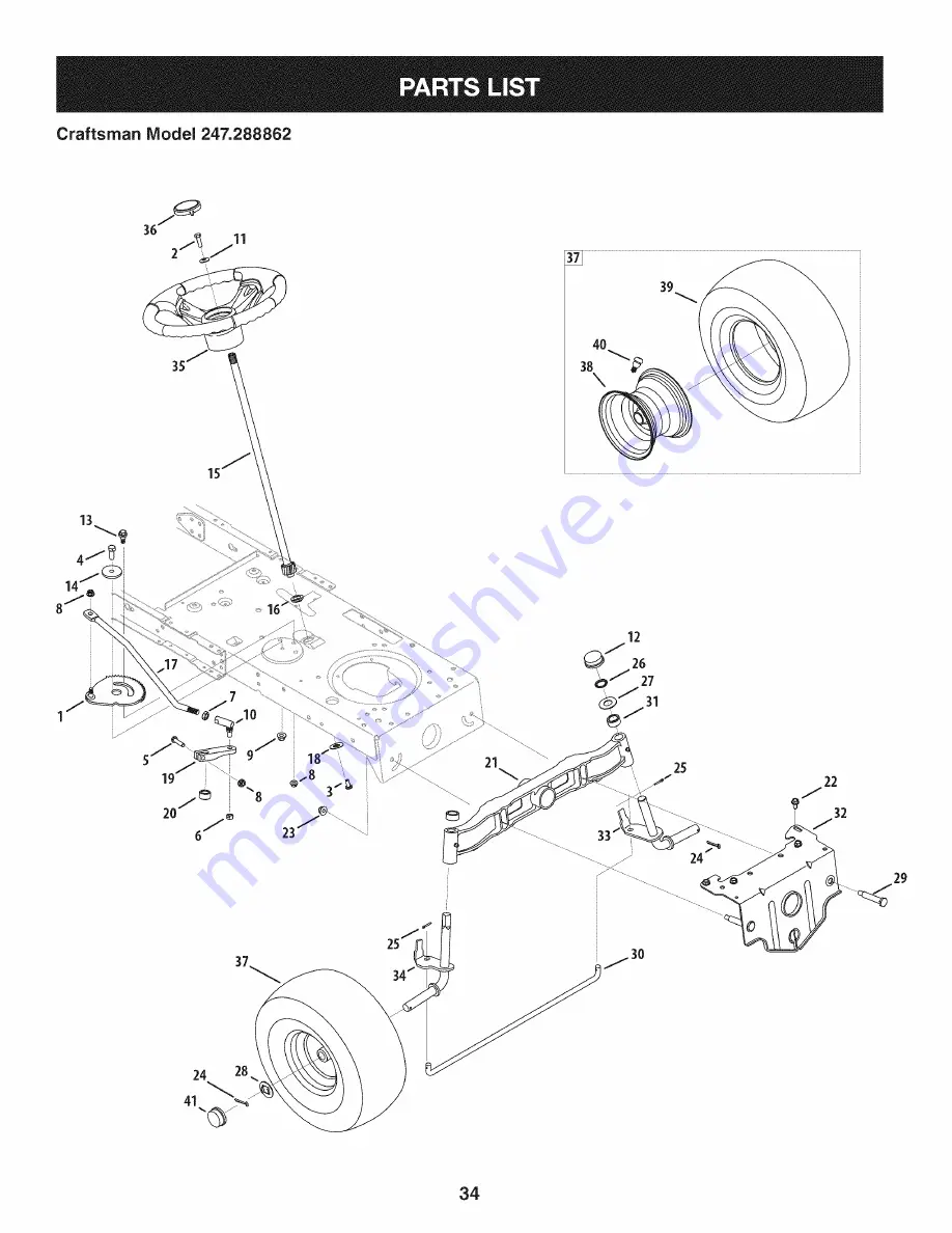 Craftsman 247.288862 Operator'S Manual Download Page 126