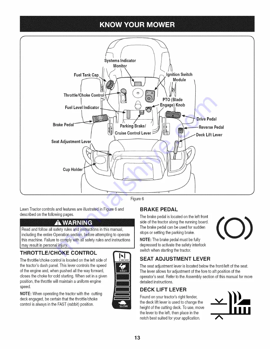 Craftsman 247.288881 Скачать руководство пользователя страница 13