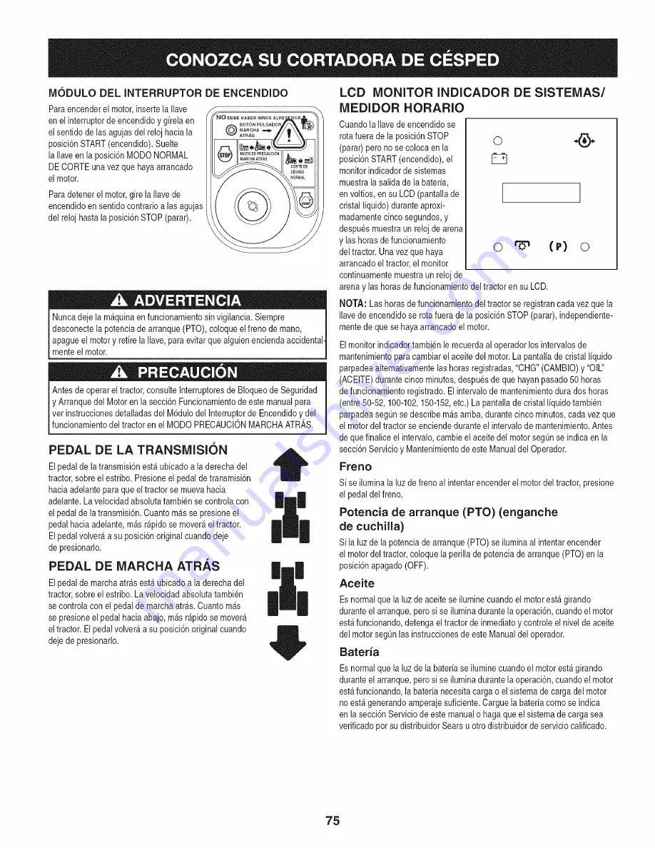 Craftsman 247.288881 Operator'S Manual Download Page 75