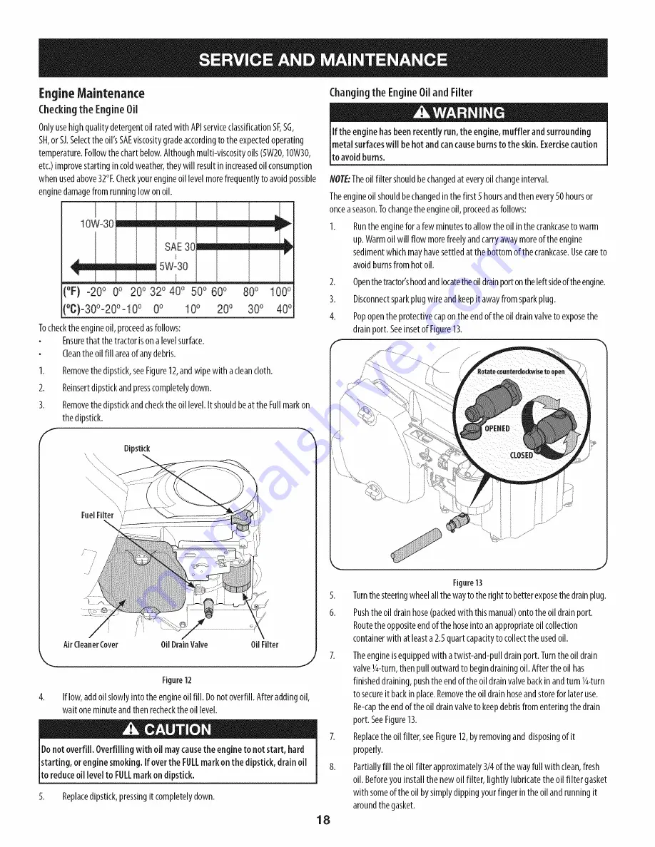 Craftsman 247.288890 Operator'S Manual Download Page 18