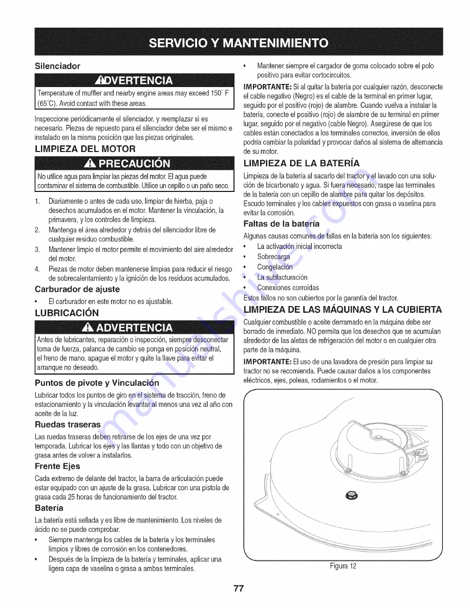 Craftsman 247.28901 Operator'S Manual Download Page 77