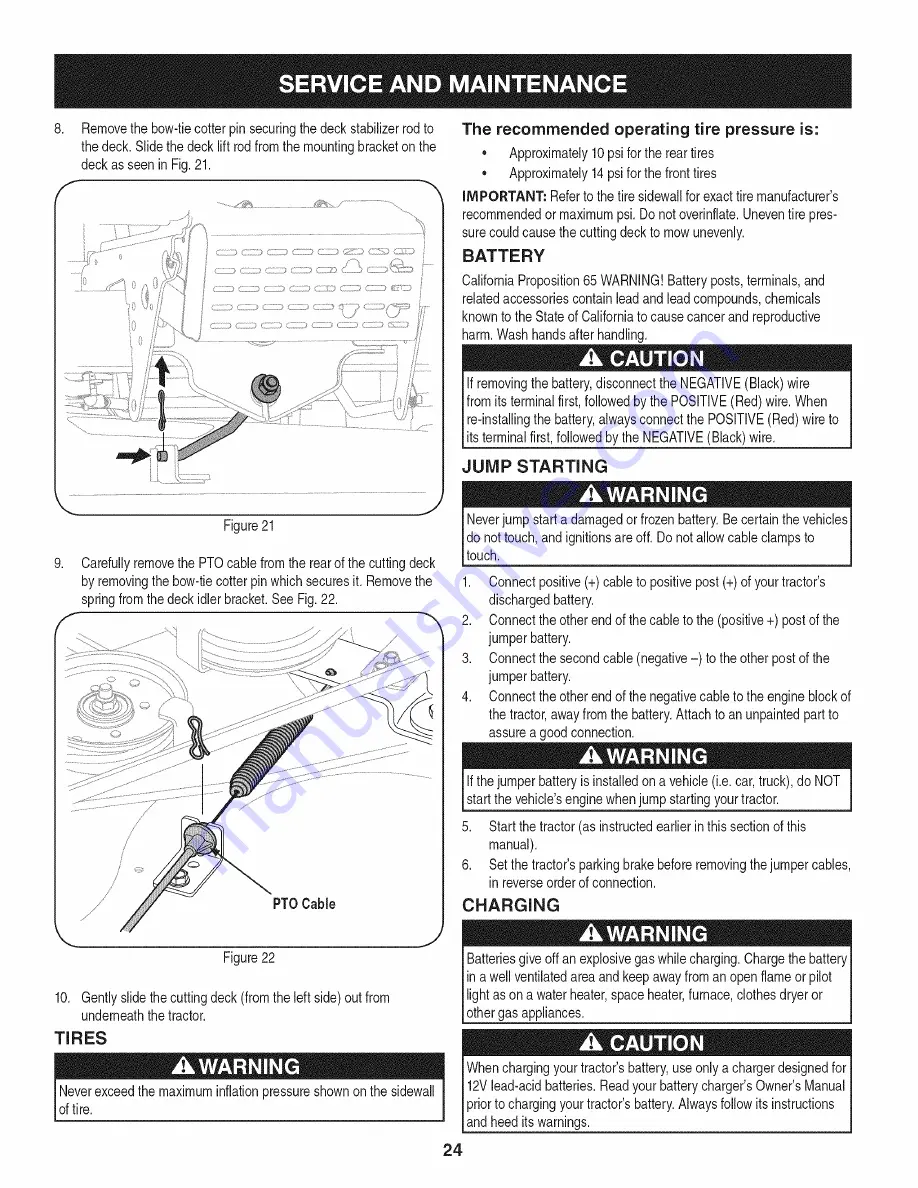 Craftsman 247.28904 Operator'S Manual Download Page 24