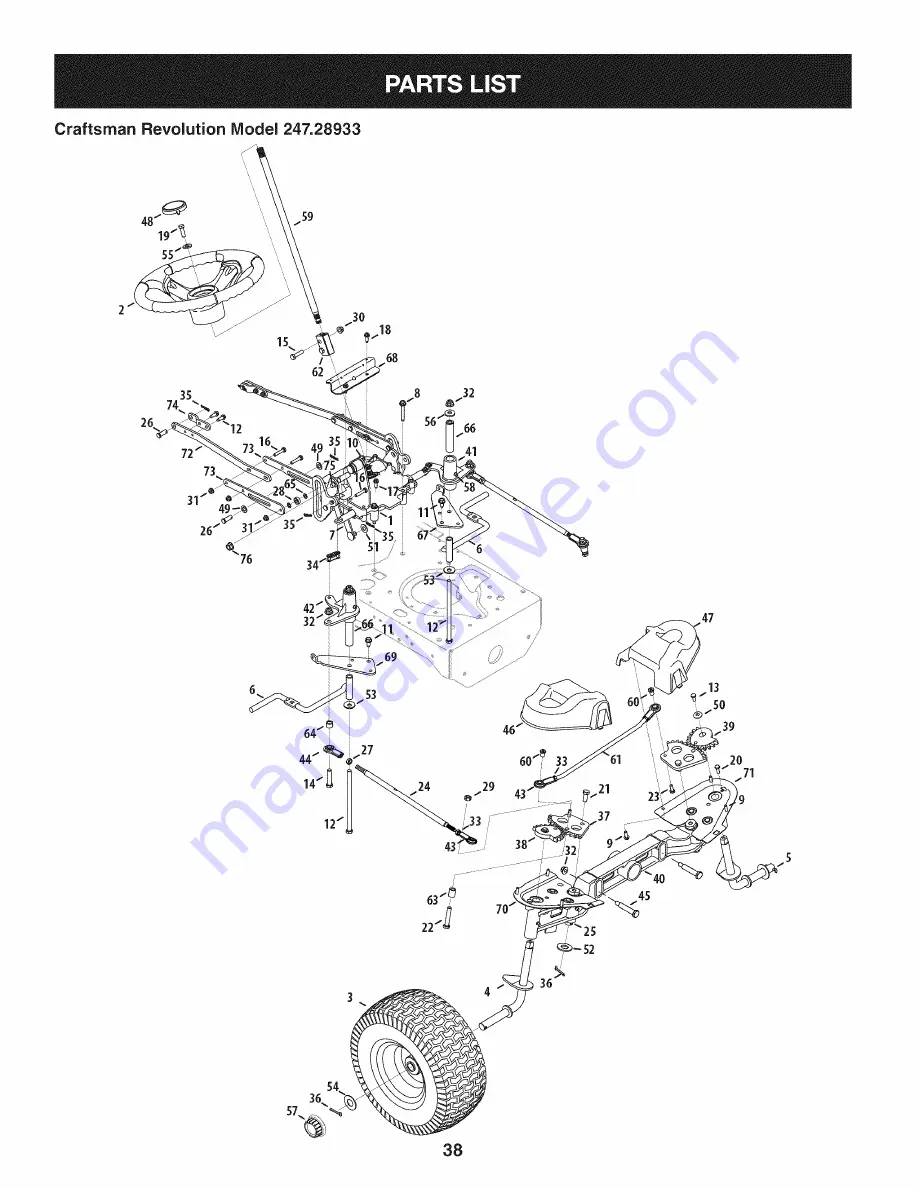 Craftsman 247.28933 Operator'S Manual Download Page 134