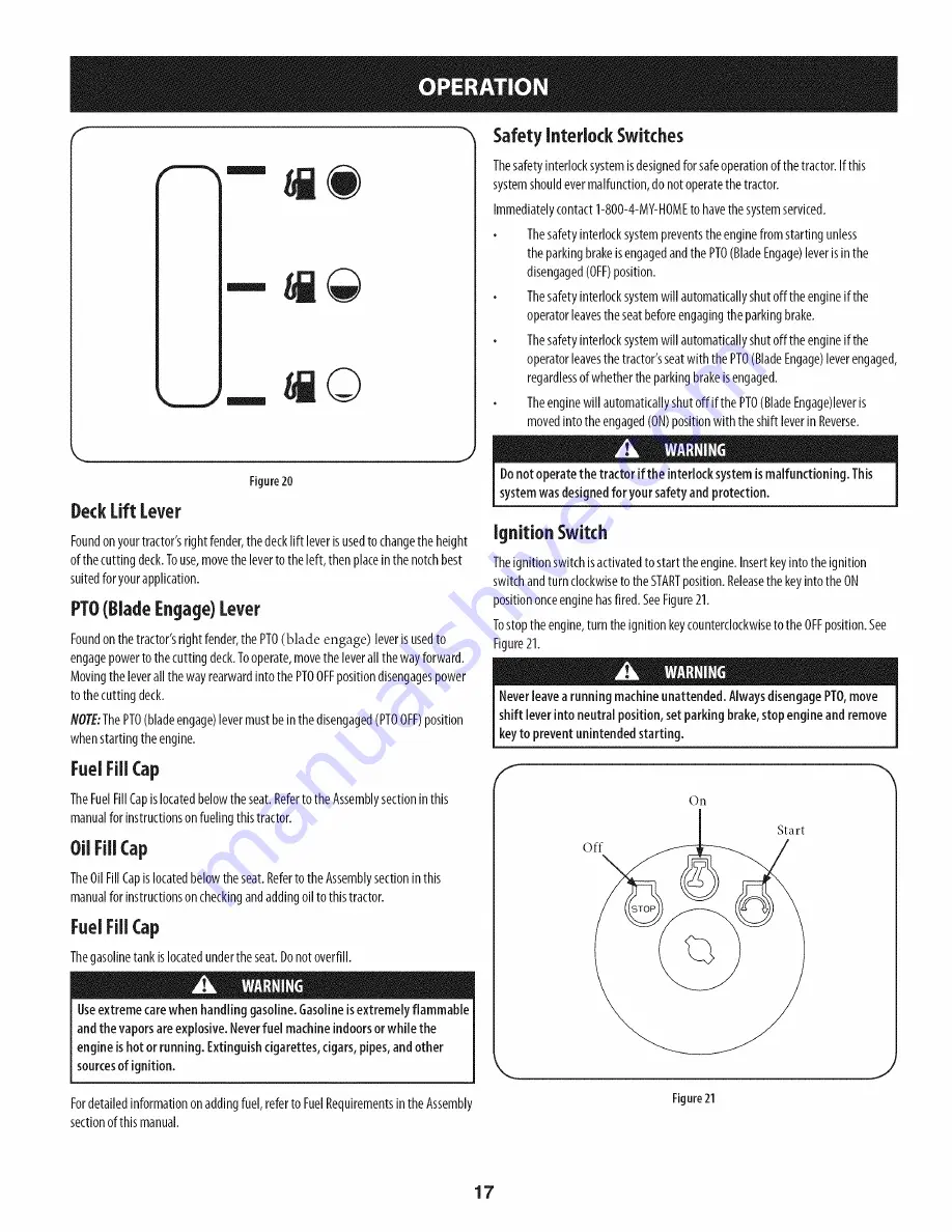 Craftsman 247.290000 Operator'S Manual Download Page 125