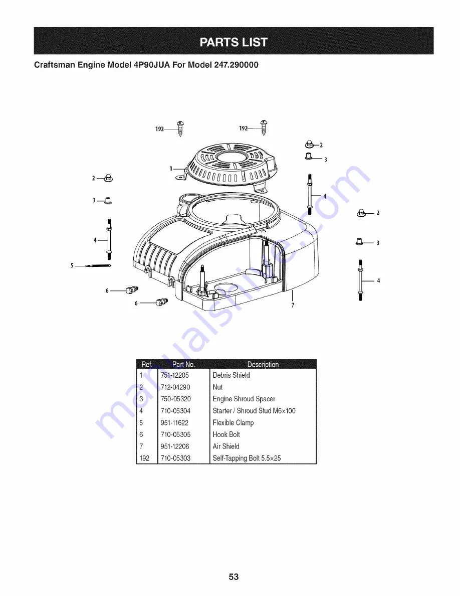 Craftsman 247.290000 Operator'S Manual Download Page 161