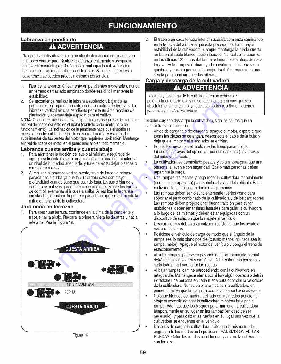 Craftsman 247.299301 Operator'S Manual Download Page 59