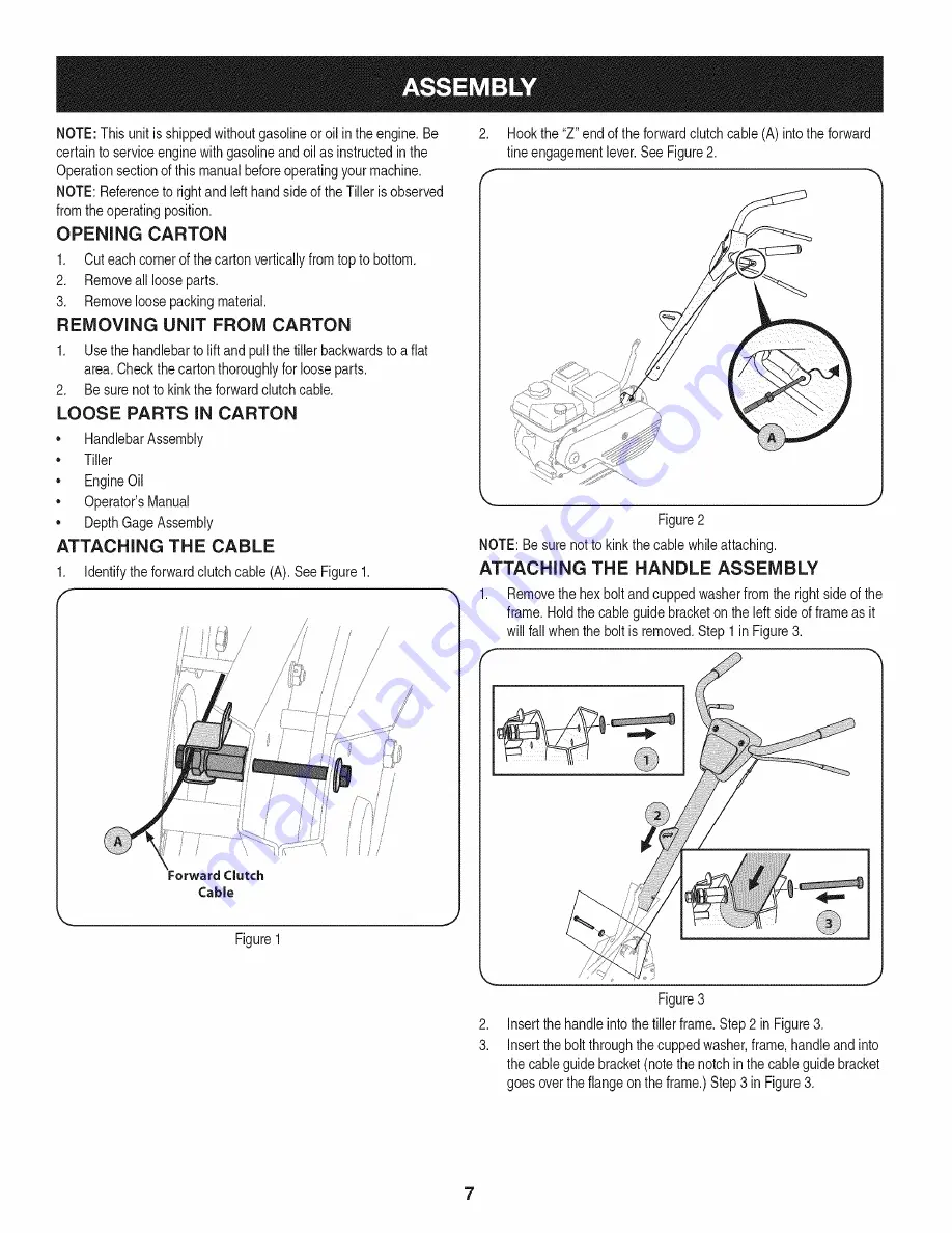 Craftsman 247.299341 Operator'S Manual Download Page 7