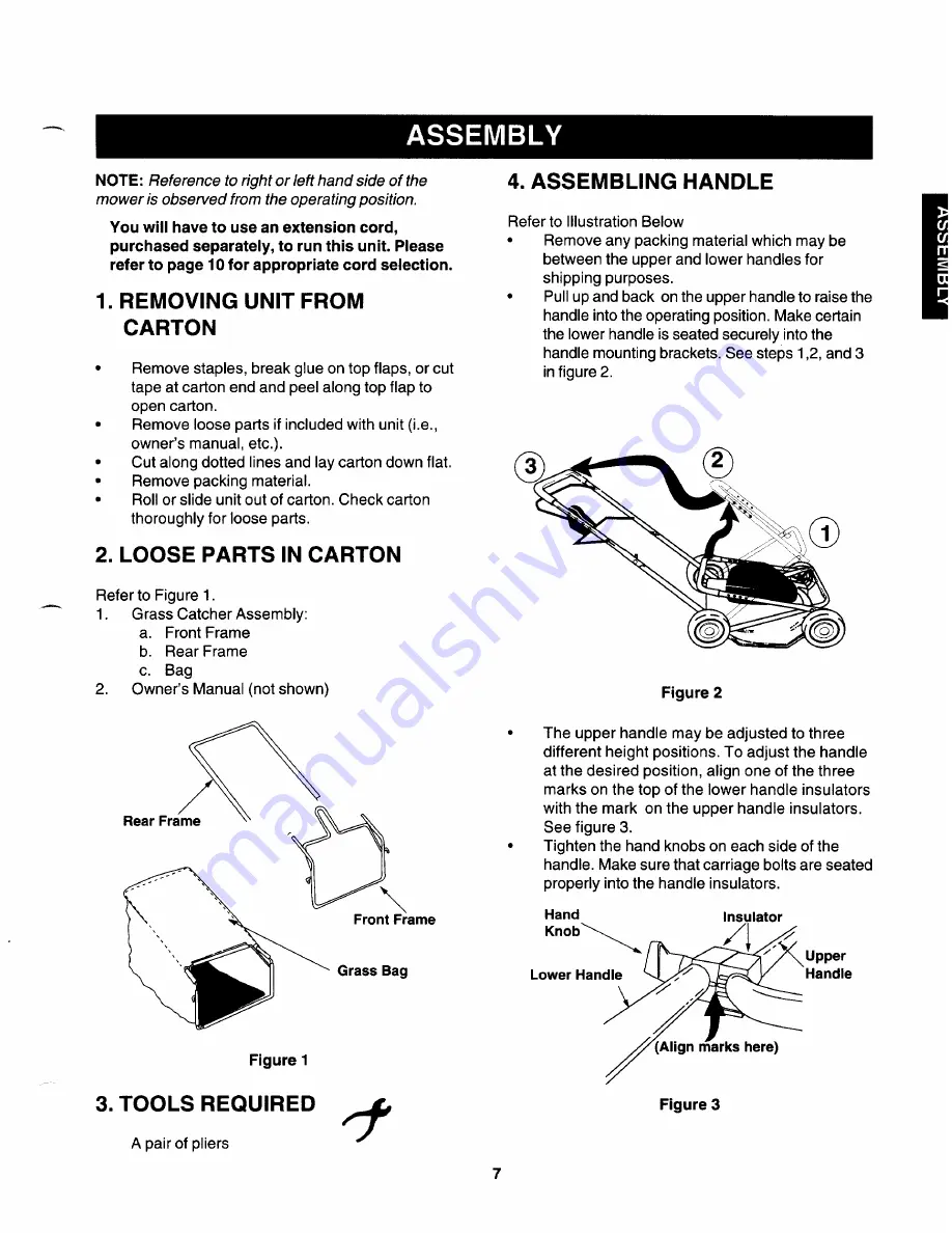 Craftsman 247.370253 Owner'S Manual Download Page 7