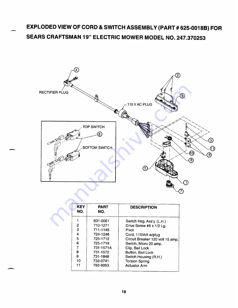 Craftsman 247.370253 Скачать руководство пользователя страница 19