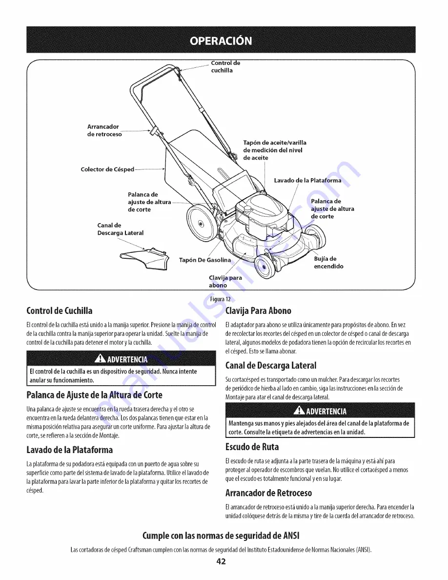 Craftsman 247.370340 Operator'S Manual Download Page 42