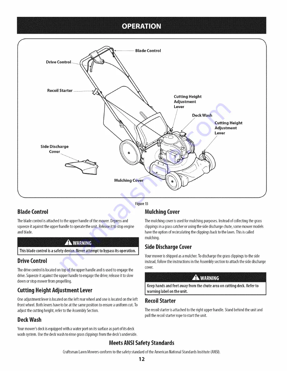 Craftsman 247.370960 Operator'S Manual Download Page 12