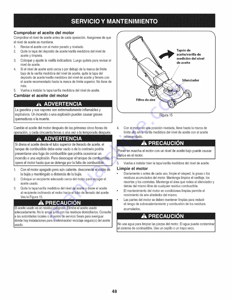 Craftsman 247.37185 Operator'S Manual Download Page 48