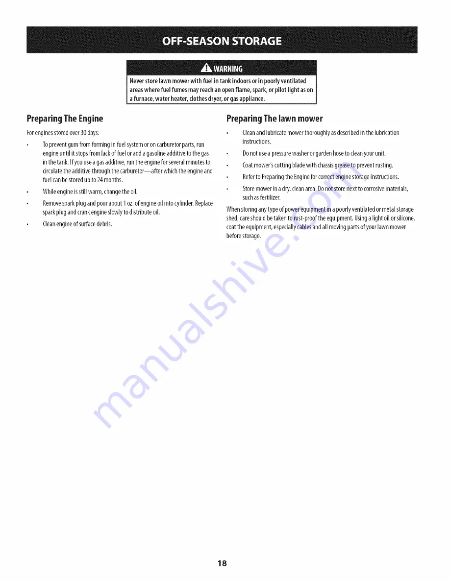 Craftsman 247.374320 Operator'S Manual Download Page 18