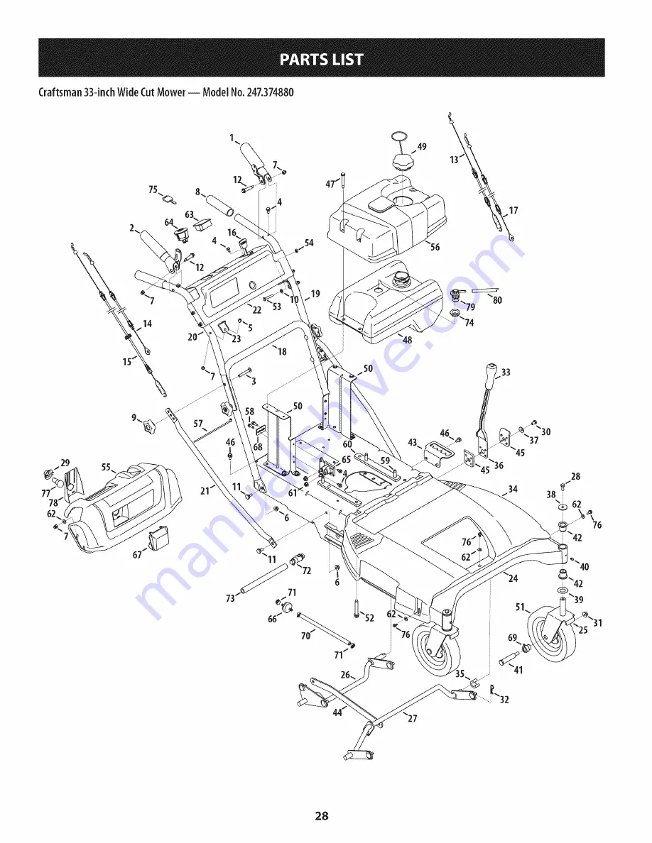 Craftsman 247.374880 Operator'S Manual Download Page 112