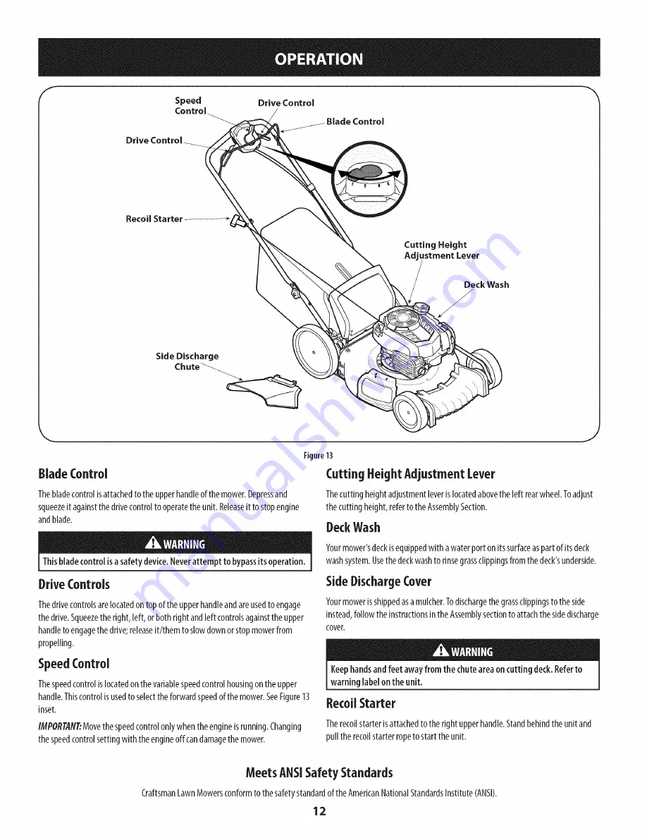 Craftsman 247.379990 Operator'S Manual Download Page 12