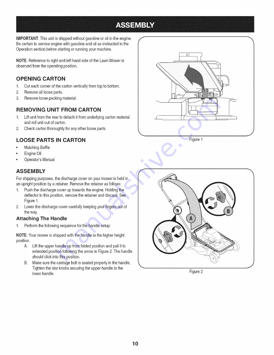 Craftsman 247.38518 Operator'S Manual Download Page 10